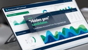 ATS rejections - recruitment CRM dashboard flagging hidden gem candidates